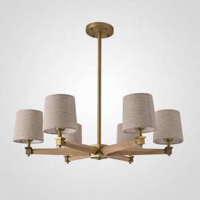 Люстра на штанге Imperiumloft Jorgenson Beige/Light wood STAVRA01 в Верхней Салде - verhnyaya-salda.ok-mebel.com | фото