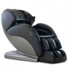 Массажное кресло PS6500 черно-серебряное в Верхней Салде - verhnyaya-salda.ok-mebel.com | фото
