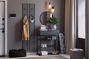 МЕБЕЛЬСОН К19 Прихожая (графит) в Верхней Салде - verhnyaya-salda.ok-mebel.com | фото