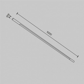 Модульный светильник Maytoni Basis C100CL-L1000-24W3-6K-BS в Верхней Салде - verhnyaya-salda.ok-mebel.com | фото 6