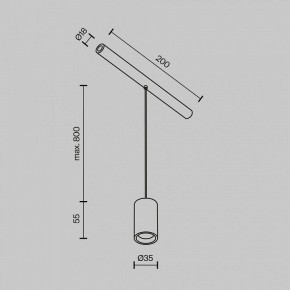 Модульный светильник Maytoni Focus LED C105PL-3W3-6K-B в Верхней Салде - verhnyaya-salda.ok-mebel.com | фото 5