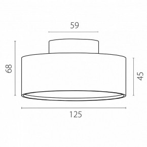 Накладной светильник Lightstar Acuto 215937 в Верхней Салде - verhnyaya-salda.ok-mebel.com | фото 3