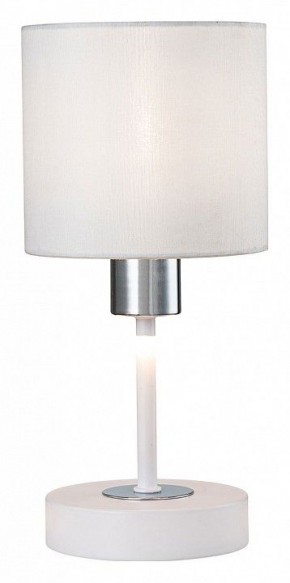 Настольная лампа декоративная Escada Denver 1109/1 White/Silver в Верхней Салде - verhnyaya-salda.ok-mebel.com | фото 4