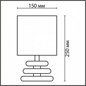 Настольная лампа декоративная Lumion Latza 8126/1Т в Верхней Салде - verhnyaya-salda.ok-mebel.com | фото 3