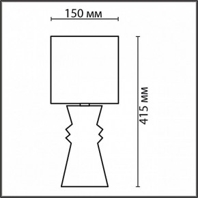 Настольная лампа декоративная Lumion Segi 8131/1Т в Верхней Салде - verhnyaya-salda.ok-mebel.com | фото 4