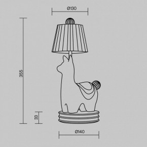 Настольная лампа декоративная Maytoni Senor Alpaca MOD377TL-L5W3K в Верхней Салде - verhnyaya-salda.ok-mebel.com | фото 10