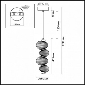 Настольная лампа декоративная Odeon Light Bruco 5096/17L в Верхней Салде - verhnyaya-salda.ok-mebel.com | фото 5