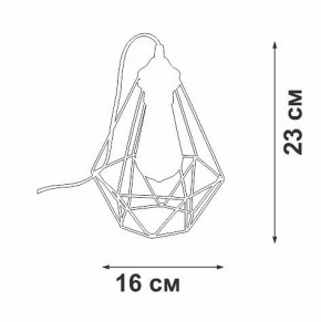 Настольная лампа декоративная Vitaluce V2803 V2803-1/1L в Верхней Салде - verhnyaya-salda.ok-mebel.com | фото 3