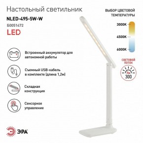 Настольная лампа офисная Эра NLED-495 Б0051472 в Верхней Салде - verhnyaya-salda.ok-mebel.com | фото