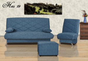 Комплект мягкой мебели НЕО 19 (3+1+ Пуф) в Верхней Салде - verhnyaya-salda.ok-mebel.com | фото 1