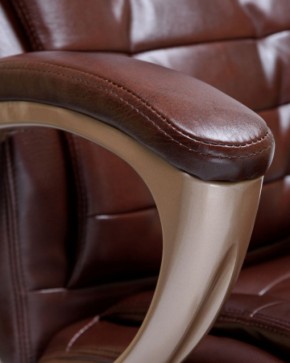 Офисное кресло для руководителей DOBRIN DONALD LMR-106B коричневый в Верхней Салде - verhnyaya-salda.ok-mebel.com | фото 10
