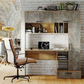 Письменный стол Техно (крафт/бетон) в Верхней Салде - verhnyaya-salda.ok-mebel.com | фото 3