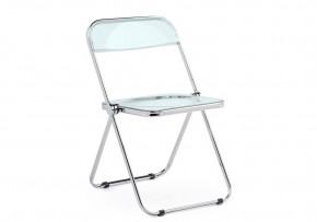 Пластиковый стул Fold складной clear gray-blue в Верхней Салде - verhnyaya-salda.ok-mebel.com | фото 1