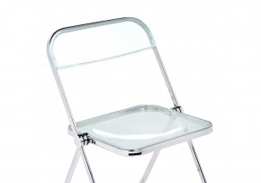Пластиковый стул Fold складной clear gray-blue в Верхней Салде - verhnyaya-salda.ok-mebel.com | фото 5
