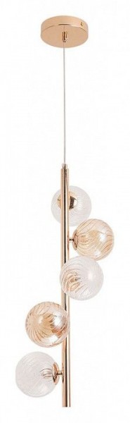 Подвесная люстра Arte Lamp Etereo A5261SP-5GO в Верхней Салде - verhnyaya-salda.ok-mebel.com | фото 2