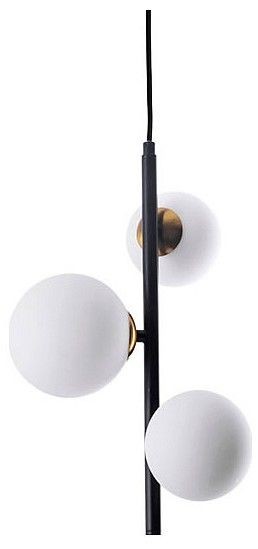Подвесная люстра Arte Lamp Gemini A2243SP-3BK в Верхней Салде - verhnyaya-salda.ok-mebel.com | фото