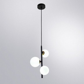 Подвесная люстра Arte Lamp Gemini A2243SP-3BK в Верхней Салде - verhnyaya-salda.ok-mebel.com | фото 3