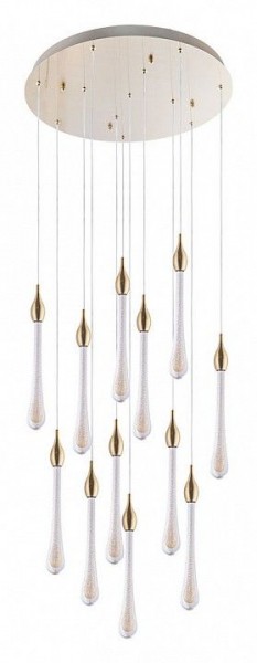 Подвесная люстра Arte Lamp Raindrop A1803LM-36PB в Верхней Салде - verhnyaya-salda.ok-mebel.com | фото