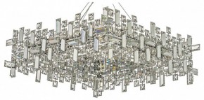 Подвесная люстра Dio D’Arte Erba Erba E 1.5.60x60.100 N в Верхней Салде - verhnyaya-salda.ok-mebel.com | фото