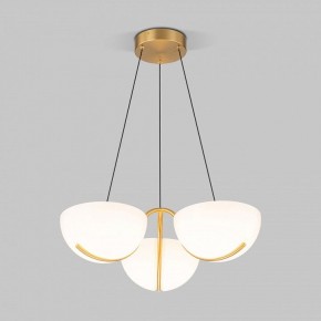 Подвесная люстра Eurosvet Emisfero 50083/3 LED золото в Верхней Салде - verhnyaya-salda.ok-mebel.com | фото 2