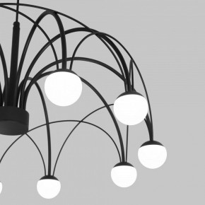 Подвесная люстра Eurosvet Ragno 90034/10 LED черный в Верхней Салде - verhnyaya-salda.ok-mebel.com | фото 6