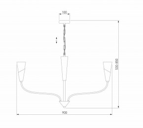 Подвесная люстра Eurosvet Rhyton 60167/8 никель в Верхней Салде - verhnyaya-salda.ok-mebel.com | фото 6