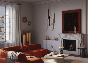 Подвесная люстра Maytoni Bubble dream MOD383PL-L40BBS3K в Верхней Салде - verhnyaya-salda.ok-mebel.com | фото 5