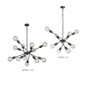 Подвесная люстра Vitaluce V4750 V4750-1/8 в Верхней Салде - verhnyaya-salda.ok-mebel.com | фото 3