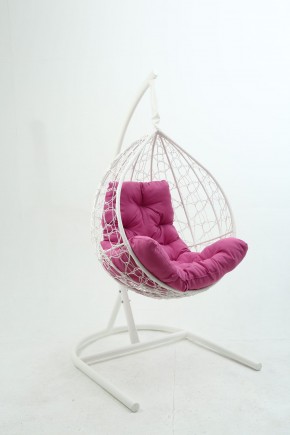 Подвесное кресло Бароло (белый/розовый) в Верхней Салде - verhnyaya-salda.ok-mebel.com | фото