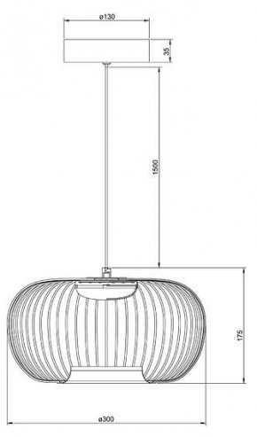 Подвесной светильник Arte Lamp Flare A3527SP-12BK в Верхней Салде - verhnyaya-salda.ok-mebel.com | фото 3