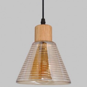 Подвесной светильник Imex MD.5870 MD.5870-1-P-WOOD+BK в Верхней Салде - verhnyaya-salda.ok-mebel.com | фото