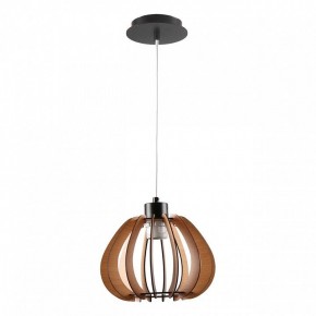 Подвесной светильник Imex MD.9012 MD.9012-1-P-BK+WOOD в Верхней Салде - verhnyaya-salda.ok-mebel.com | фото 2