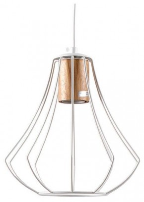 Подвесной светильник Imex MD.9052 MD.9052-1-P-WH+WOOD в Верхней Салде - verhnyaya-salda.ok-mebel.com | фото