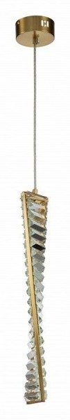 Подвесной светильник Indigo Frizzante 12015/1P Brass в Верхней Салде - verhnyaya-salda.ok-mebel.com | фото 2