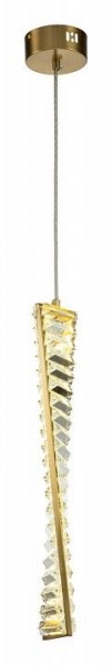 Подвесной светильник Indigo Frizzante 12015/1P Brass в Верхней Салде - verhnyaya-salda.ok-mebel.com | фото 3