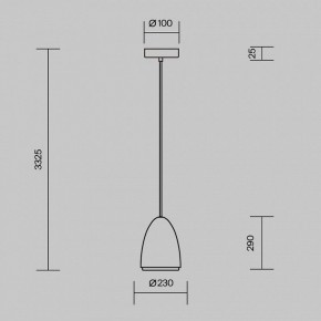 Подвесной светильник Maytoni Pilastro MOD430PL-01CM в Верхней Салде - verhnyaya-salda.ok-mebel.com | фото 5