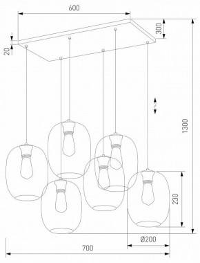 Подвесной светильник TK Lighting Elio 5974 Elio в Верхней Салде - verhnyaya-salda.ok-mebel.com | фото 3