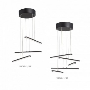 Подвесной светильник Vitaluce V3046 V3046-1/5S в Верхней Салде - verhnyaya-salda.ok-mebel.com | фото 3