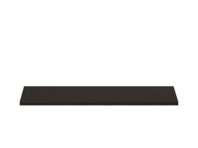 Полка ОРИОН для шкафа широкая, цвет Дуб Венге в Верхней Салде - verhnyaya-salda.ok-mebel.com | фото 2