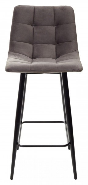 Полубарный стул CHILLI-QB графит #14, велюр / черный каркас (H=66cm) М-City в Верхней Салде - verhnyaya-salda.ok-mebel.com | фото 5
