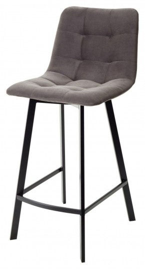 Полубарный стул CHILLI-QB SQUARE графит #14, велюр / черный каркас (H=66cm) М-City в Верхней Салде - verhnyaya-salda.ok-mebel.com | фото 1