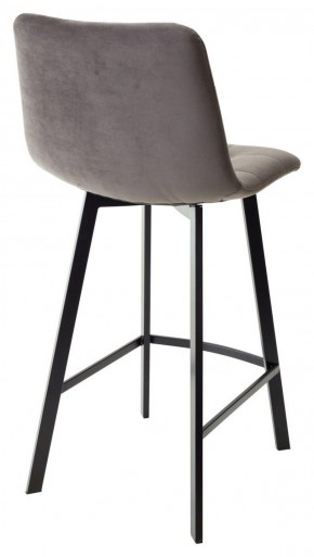 Полубарный стул CHILLI-QB SQUARE графит #14, велюр / черный каркас (H=66cm) М-City в Верхней Салде - verhnyaya-salda.ok-mebel.com | фото 3
