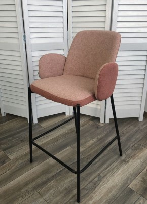 Полубарный стул NYX (H=65cm) VF109 розовый / VF110 брусничный М-City в Верхней Салде - verhnyaya-salda.ok-mebel.com | фото 3