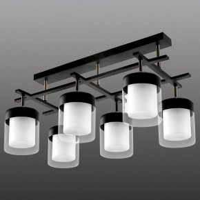 Потолочная люстра Imex MD.06593 MD.06593-6-S-BK+AB в Верхней Салде - verhnyaya-salda.ok-mebel.com | фото