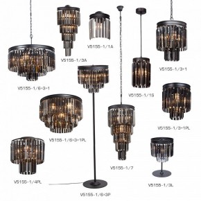 Потолочная люстра Vitaluce V5155 V5155-1/4PL в Верхней Салде - verhnyaya-salda.ok-mebel.com | фото 5