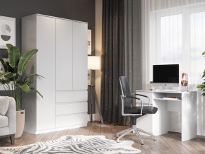 Шкаф 3-ств. с 3 ящиками "Бьянко" в Верхней Салде - verhnyaya-salda.ok-mebel.com | фото 4