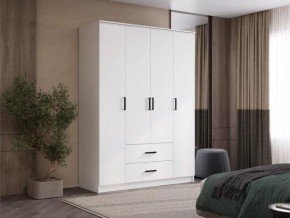 Шкаф 4-х створчатый Титан (белый) в Верхней Салде - verhnyaya-salda.ok-mebel.com | фото 5