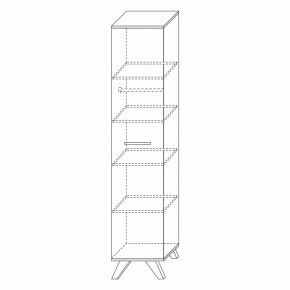 Шкаф 400 Вега Скандинавия в Верхней Салде - verhnyaya-salda.ok-mebel.com | фото 6