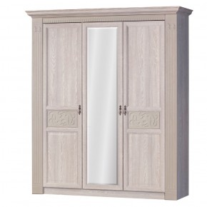 Шкаф для одежды 3-х дверный №180 "Лючия" Дуб оксфорд серый в Верхней Салде - verhnyaya-salda.ok-mebel.com | фото