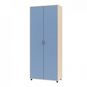 Шкаф для одежды Дельта-2 Дуб молочный/Голубой в Верхней Салде - verhnyaya-salda.ok-mebel.com | фото